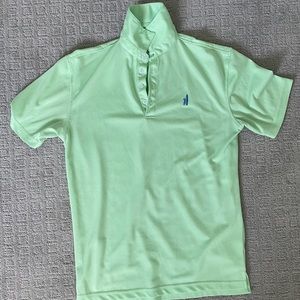 Light Green Johnnie-O Performance Polo